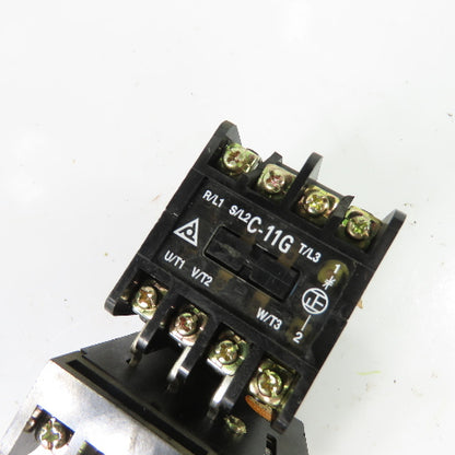 Taian C-11G 20A Magnetic Contactor 110V Coil w/Overload Relay 1.3-2.1A