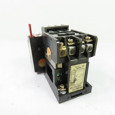Taian C-11G 20A Magnetic Contactor 110V Coil w/Overload Relay 1.3-2.1A