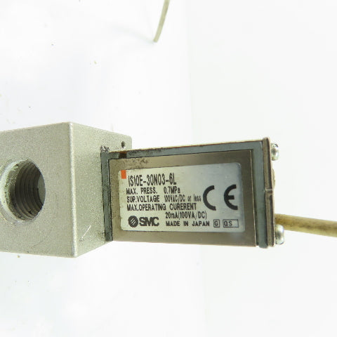 SMC IS10E-30N03-6L Pneumatic Pressure Switch 100VAC/DC 0.7MPa