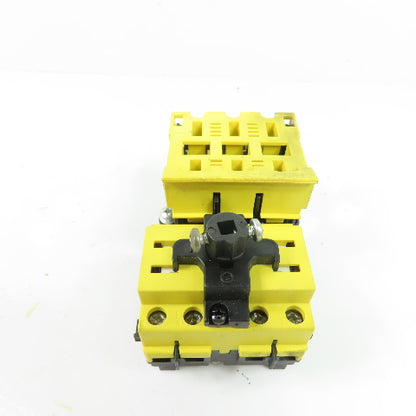 Giovenzana FS303004B 30A 3-Pole Fused Rotary Disconnect Switch 600V
