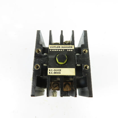 Cutler-Hammer 910 9575H2242A Compact 300 Control Relay 115/120V Coil 6A 300VAC