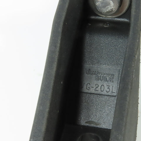 Valu Guide VG-203L Guide Rail Bracket Body 1/2" x 5" Rod Lot of 2