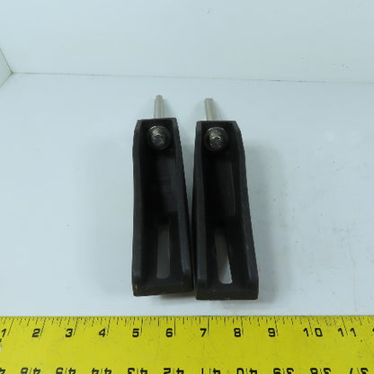 Valu Guide VG-203L Guide Rail Bracket Body 1/2" x 5" Rod Lot of 2