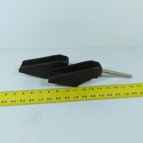 Valu Guide VG-203L Guide Rail Bracket Body 1/2" x 5" Rod Lot of 2