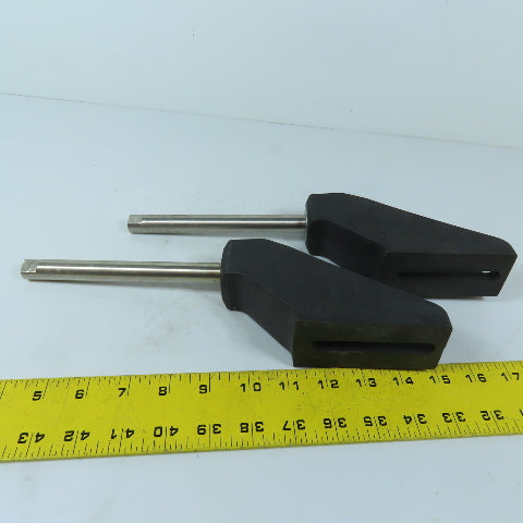 Valu Guide VG-203L Guide Rail Bracket Body 5/8" x 6" Rod Lot Of 2