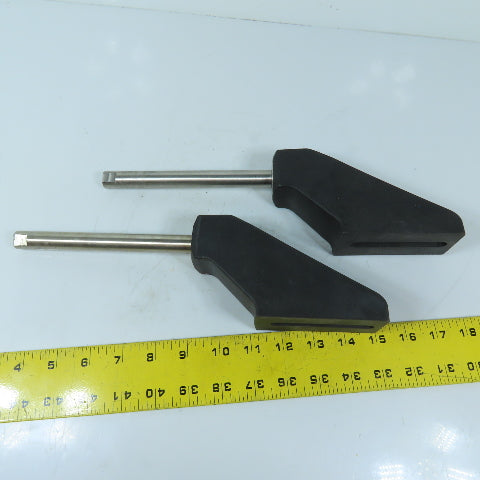 Valu Guide VG-203L Guide Rail Bracket Body 5/8" x 6" Rod Lot Of 2
