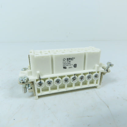 EPIC 10531000 H-A 16 BS 16-Pin Female Heavy Duty Connector Insert 16A 600V