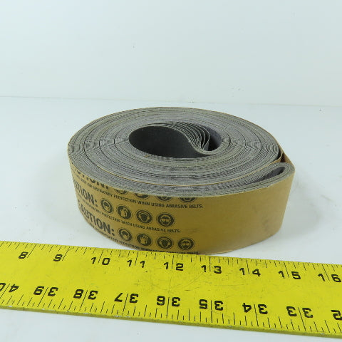Klingspor 333 0120JF 120 Grit Abrasive Sanding Belts 2" x 132" Lot Of 10