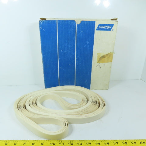 Norton 780727-98033 1" x 132" Uncoated Cloth Backing Belt Lot Of 50