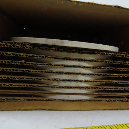 Norton 38A80-KVBE 8" x 1/4" x 1-1/4" AO Grinding Wheel 80 Grit Lot Of 8