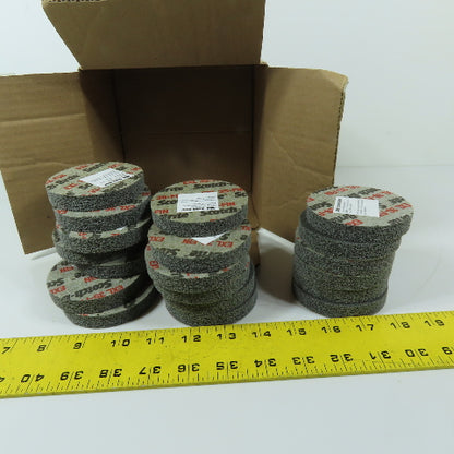 3M Scotch-Brite N/A EXL Unitized Wheel 3S-FIN 3in x 1/2in x 1/4in Lot Of 19
