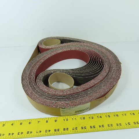 3M 27460 36 Grit Ceramic Cloth Sanding Belt 2" x 132"
