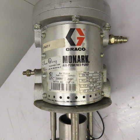 Graco 205997 224-350 Monark 5:1 Ratio Air-Powered Transfer Pump 2.5GPM