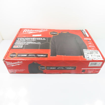Milwaukee M100B-212X Heated ToughShell Jacket Size 2XL Black w/Battery & Charger