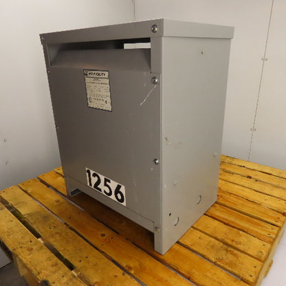 Hevi-Duty T2H30S 30KVA General Purpose Transformer 480V Pri 208Y/120V Sec 3Ph