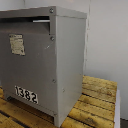 Hevi-Duty T2H30S 30KVA General Purpose Transformer 480V Pri 208Y/120V Sec 3Ph