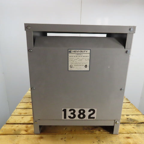 Hevi-Duty T2H30S 30KVA General Purpose Transformer 480V Pri 208Y/120V Sec 3Ph