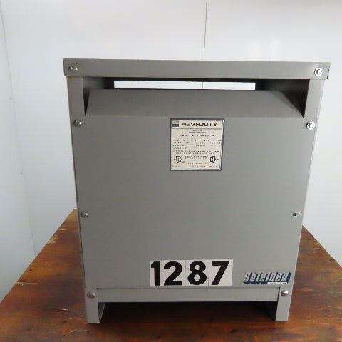 Hevi-Duty T2H45S 45 KVA 3Ph General Purpose Transformer 480V Pri 208Y/120V Sec