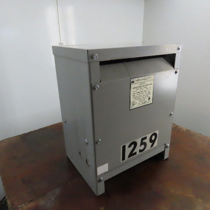 Hevi-Duty T2H15S 15 KVA 3Ph General Purpose Transformer 480V Pri 208Y/120V Sec