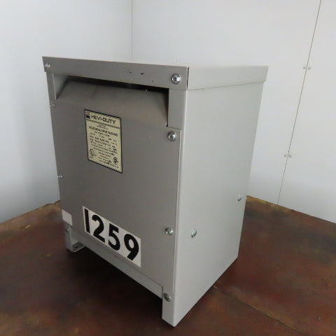 Hevi-Duty T2H15S 15 KVA 3Ph General Purpose Transformer 480V Pri 208Y/120V Sec