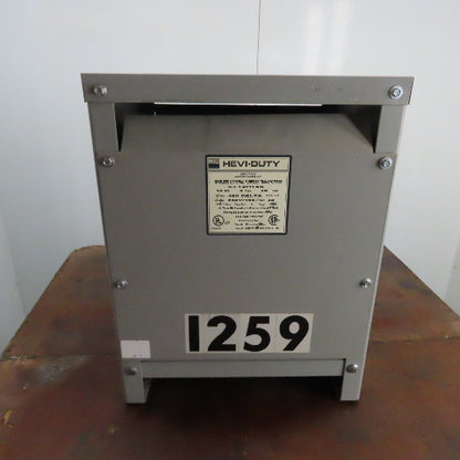 Hevi-Duty T2H15S 15 KVA 3Ph General Purpose Transformer 480V Pri 208Y/120V Sec