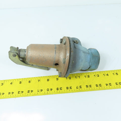 Watts M1 174A 1-1/4" Bronze Boiler Pressure Safety Relief Valve 125 PSI