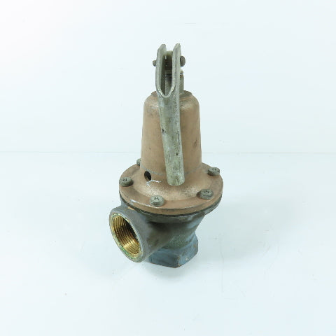 Watts M1 174A 1-1/4" Bronze Boiler Pressure Safety Relief Valve 125 PSI