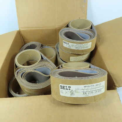 Klingspor KL 361 2x60 Aluminum Oxide Cloth Sanding Belt 400 Grit Lot Of 80