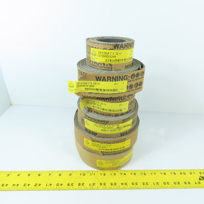 Klingspor 2" x 132" Silicon Carbide Cloth Sanding Belt 120 Grit Lot Of 26