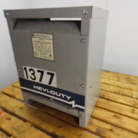 Hevi-Duty T2H15S 15 KVA 3Ph General Purpose Transformer 480V Pri 208Y/120V Sec