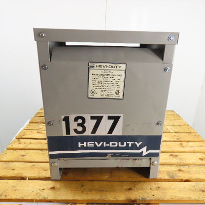 Hevi-Duty T2H15S 15 KVA 3Ph General Purpose Transformer 480V Pri 208Y/120V Sec