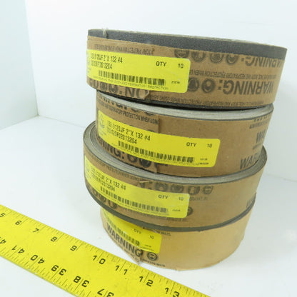 Klingspor 333 0120JF 2" x 132" 120 Grit Aluminum Oxide Sanding Belt Lot Of 80