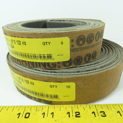 Klingspor 3330240JF1.51324 1-1/2" x 132" 240 Grit Sanding Belts Lot Of 16