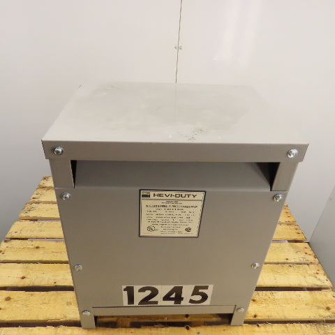 Hevi-Duty T2H15S 15 KVA 3Ph General Purpose Transformer 480V Pri 208Y/120V Sec