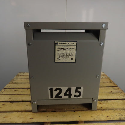 Hevi-Duty T2H15S 15 KVA 3Ph General Purpose Transformer 480V Pri 208Y/120V Sec