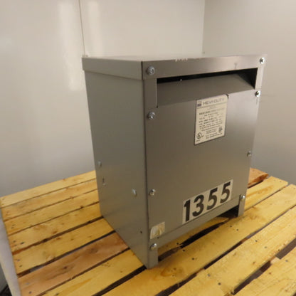 Hevi-Duty T2H15S 15 KVA 3Ph General Purpose Transformer 480V Pri 208Y/120V Sec