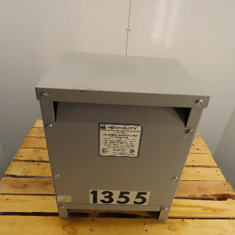 Hevi-Duty T2H15S 15 KVA 3Ph General Purpose Transformer 480V Pri 208Y/120V Sec