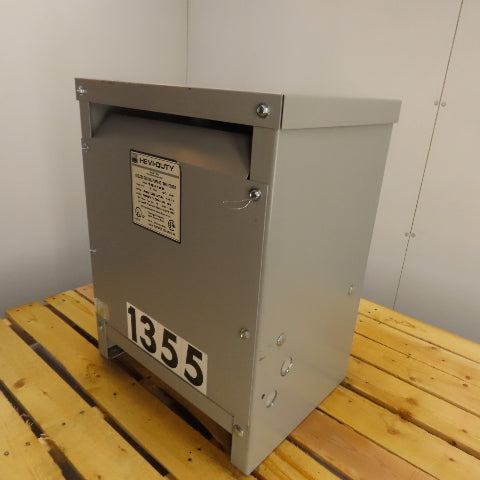 Hevi-Duty T2H15S 15 KVA 3Ph General Purpose Transformer 480V Pri 208Y/120V Sec