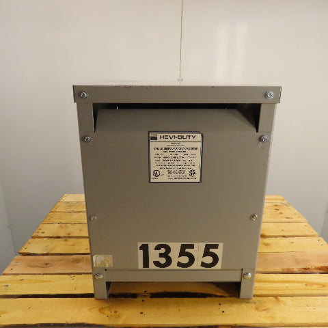 Hevi-Duty T2H15S 15 KVA 3Ph General Purpose Transformer 480V Pri 208Y/120V Sec