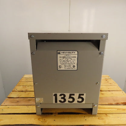 Hevi-Duty T2H15S 15 KVA 3Ph General Purpose Transformer 480V Pri 208Y/120V Sec