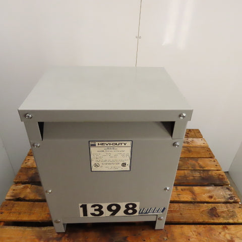 Hevi-Duty T2H15S 15 KVA 3Ph General Purpose Transformer 480V Pri 208Y/120V Sec