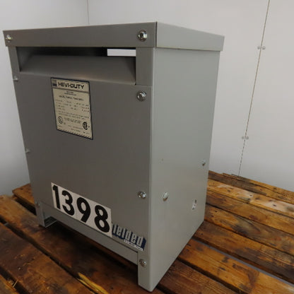 Hevi-Duty T2H15S 15 KVA 3Ph General Purpose Transformer 480V Pri 208Y/120V Sec