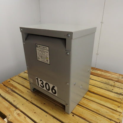 Hevi-Duty T2H15S 15 KVA 3Ph General Purpose Transformer 480V Pri 208Y/120V Sec
