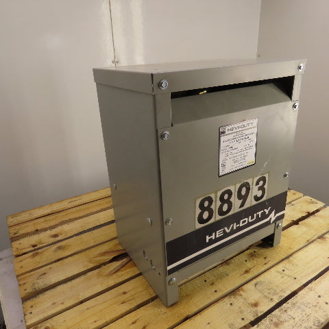 Hevi-Duty ET2H15S 15KVA General Purpose Transformer 480D V Pri 208Y/120 Sec 3Ph