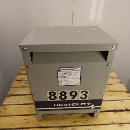 Hevi-Duty ET2H15S 15KVA General Purpose Transformer 480D V Pri 208Y/120 Sec 3Ph
