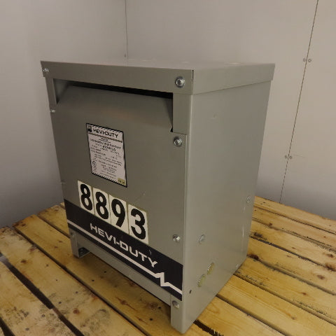 Hevi-Duty ET2H15S 15KVA General Purpose Transformer 480D V Pri 208Y/120 Sec 3Ph