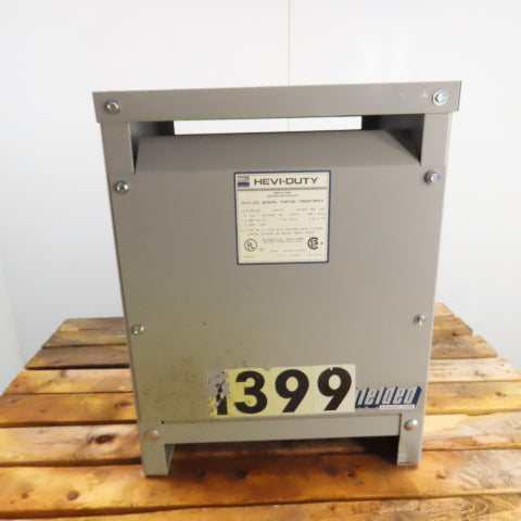 Hevi-Duty T2H15S 15 KVA 3Ph General Purpose Transformer 480V Pri 208Y/120V Sec