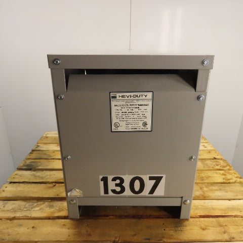 Hevi-Duty T2H15S 15 KVA 3Ph General Purpose Transformer 480V Pri 208Y/120V Sec