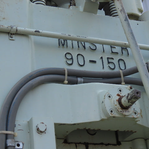 Minster 90-150 150 Ton Stamping Punch Press 3Ph 230/460V 1-1/2" Stroke 60-120SPM