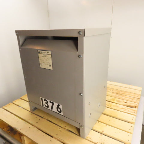 Hevi-Duty T2H45S 45 KVA 3Ph General Purpose Transformer 480V Pri 208Y/120V Sec